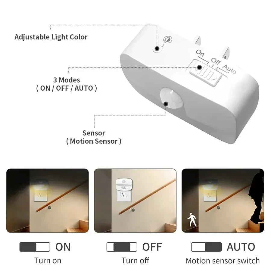 Motion Sensor LED Night Light