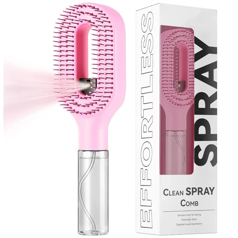 Spray Hairbrush Comb