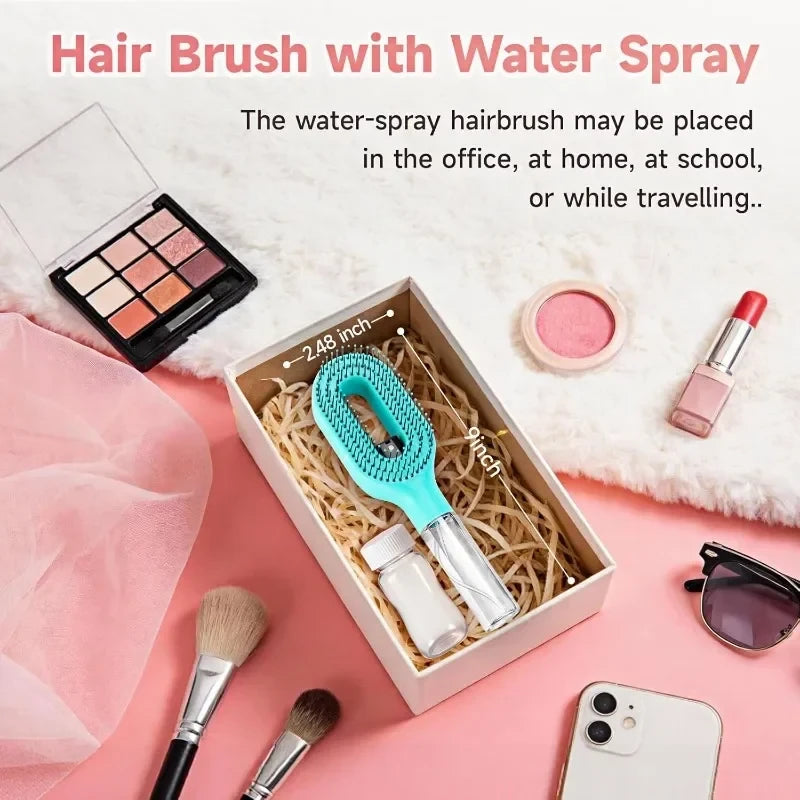 Spray Hairbrush Comb