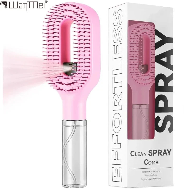 Spray Hairbrush Comb