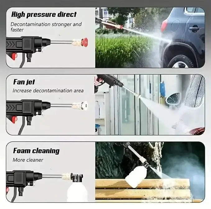 Dual Electric Wireless Power Washer