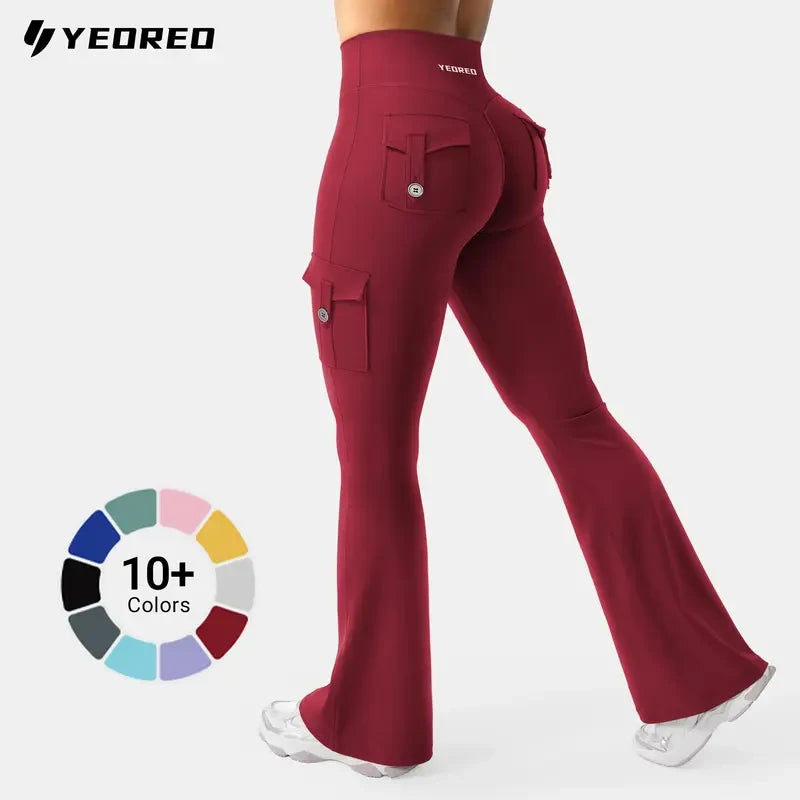CoreFlex Women's Workout Flare Leggings